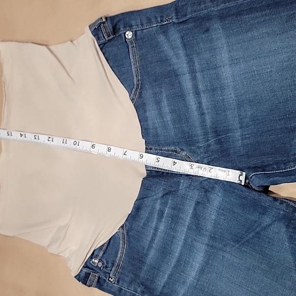 Adriano Goldschmied Size 31 "a pea in the pod" Collection Maternity Jeans - Picture 8 of 14